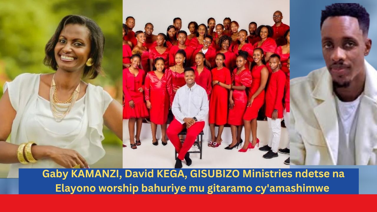 Gaby KAMANZI, David KEGA na GISUBIZO Ministries bagiye gutaramira abantu mu gitaramo cy’amashimwe