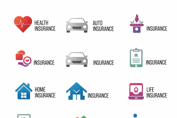 A conceptual image showing how insurance works as a shield to protect a family from financial risks