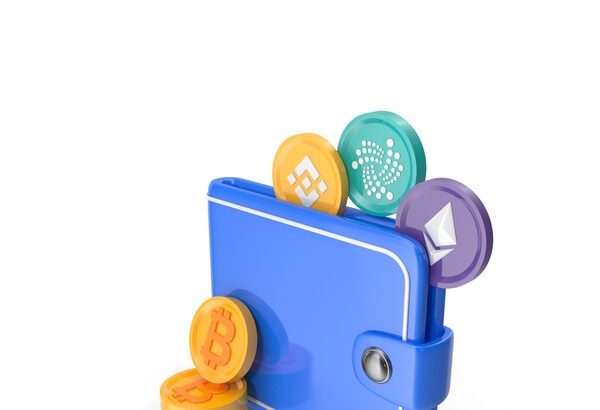 Diagram comparing a hot crypto wallet on a phone versus a secure, offline hardware crypto wallet